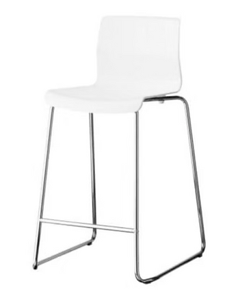 White Barstool