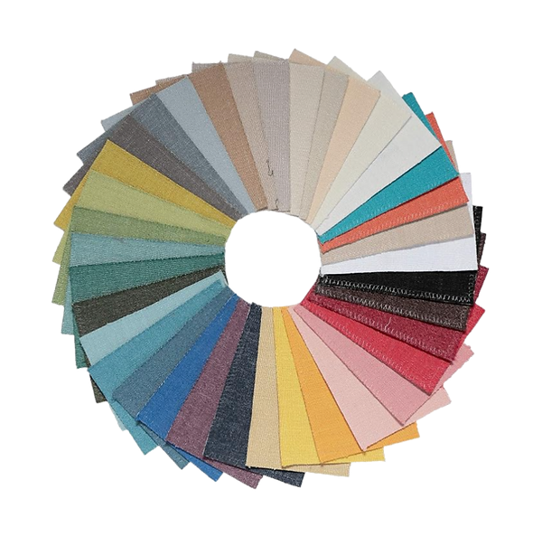Decorative linen color detail