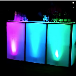 Light Up Acrylic Bar